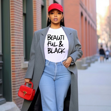 Beautiful & Black T-shirt