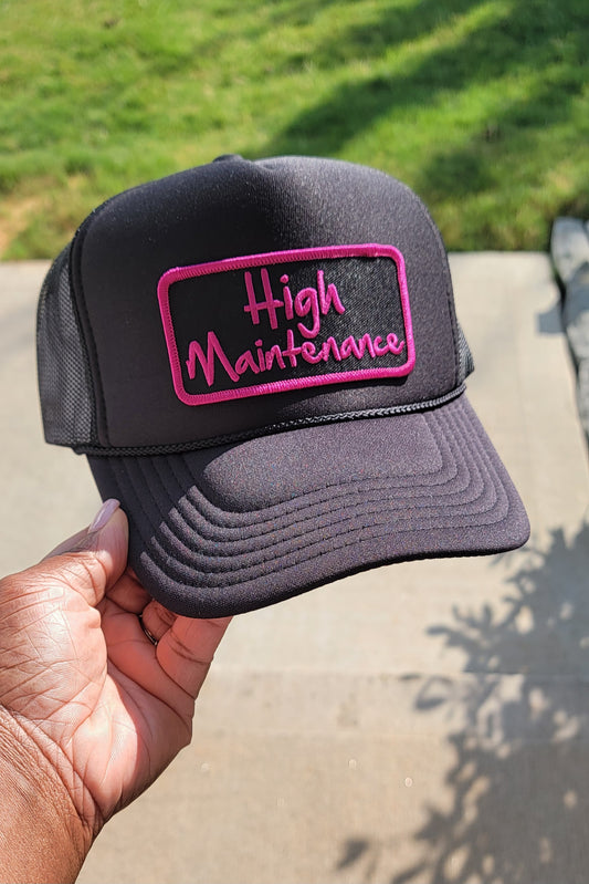 High Maintenance Trucker Hat