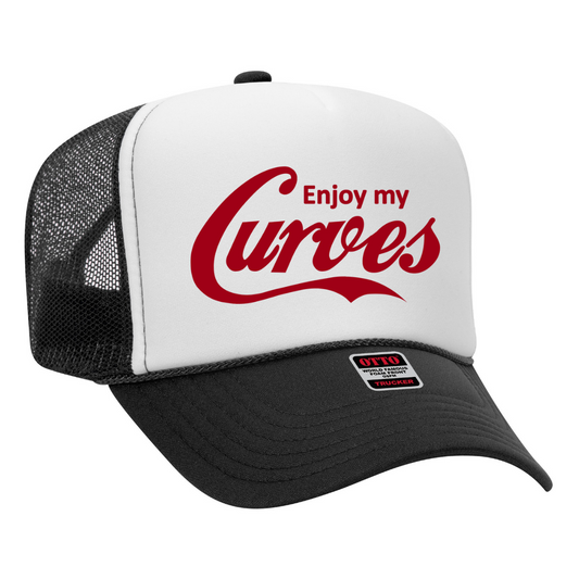 Enjoy MY CURVES Trucker Hat