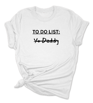 TO DO List T-Shirt